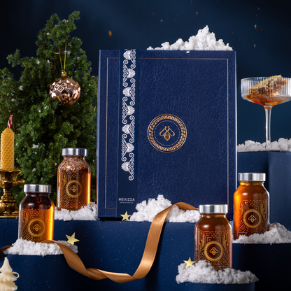 MELISSA 琥珀之光 聖誕限定 蜂蜜4件組