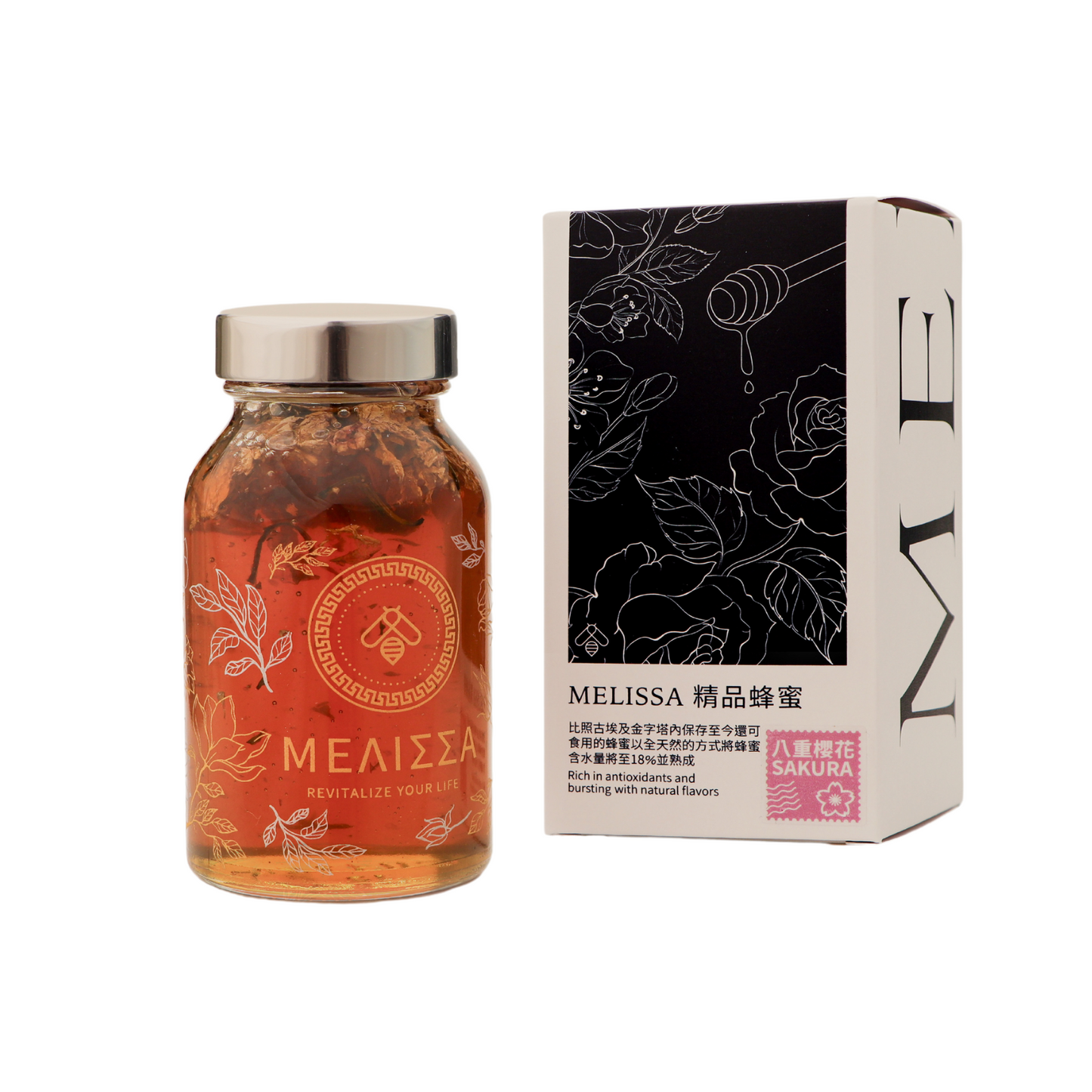 MELISSA蜂蜜 210g - 含日本八重櫻花