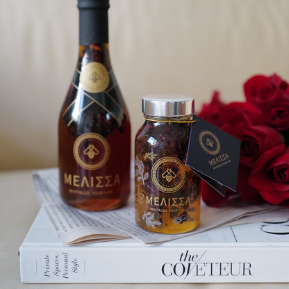 MELISSA HONEY 210g - With Queen Rose Petals 